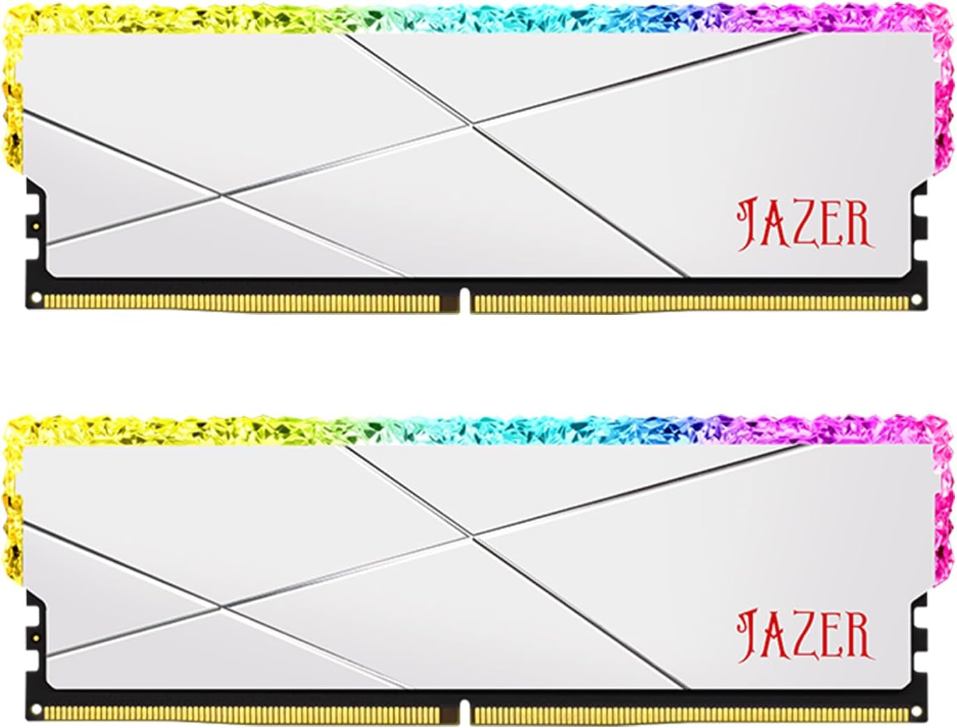 RAM DDR5 32GB Kit(16Gb X 2) RGB 6400Mhz, DRAM 288-Pin UDIMM Desktop Memory, Hochleistungs Gaming-Arbeitsspeicher Für XMP 3.0/Expo,Cl38, 1.25V
