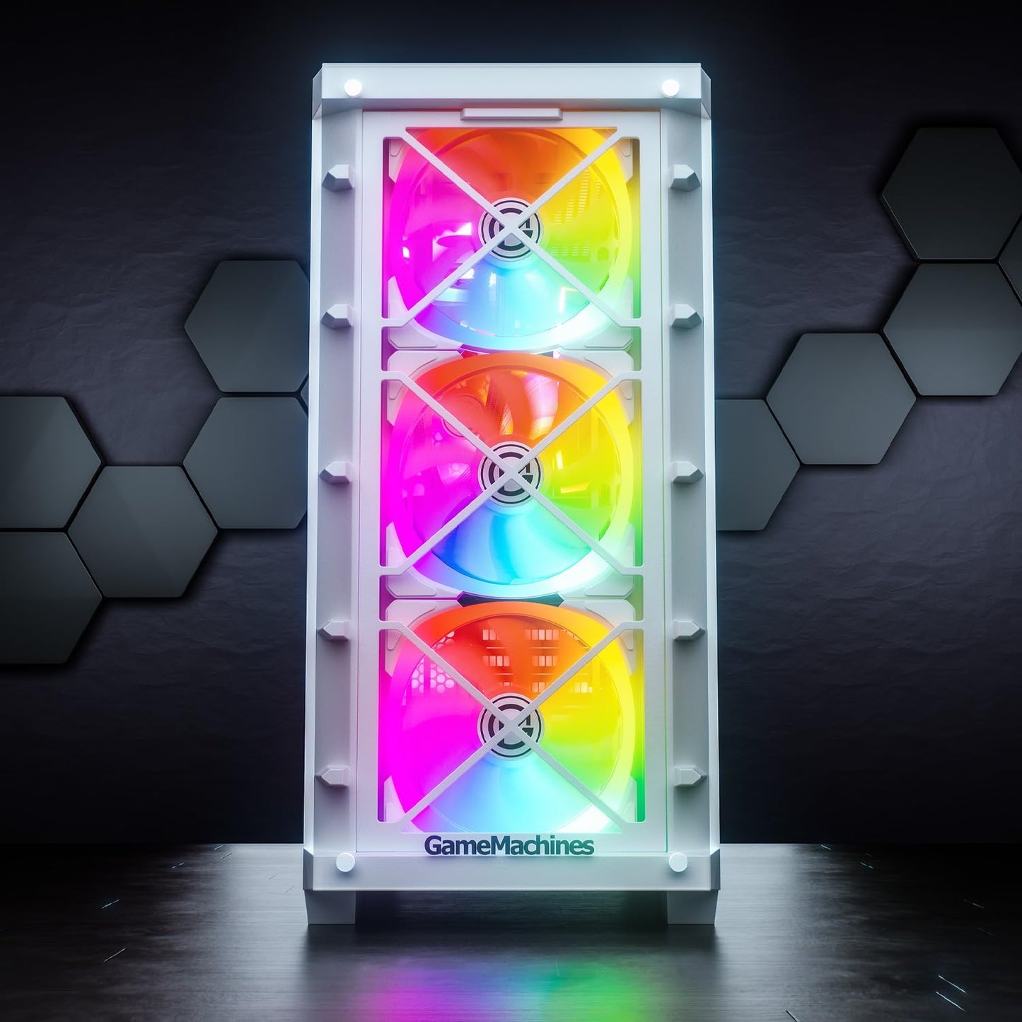 Gamemachines Storm Snow Edition - Gaming PC - Intel® Core™ I7 14700KF - Wasserkühlung - NVIDIA Geforce RTX 5060 Ti - 1000GB M.2 SSD - 32GB RGB DDR4 - WLAN - Windows 11 Pro