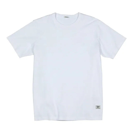 2024 Summer New Solid T-Shirt 100% Cotton Compact-Siro Spinning O-Neck Tops High Quality plus Size Clothes SI980698